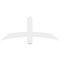 Ekena Millwork Bellingham Architectural Grade PVC Gable Bracket, 48"W x 20"H x 2"D x 4"F, 10/12 Pitch GBP048X20X0204BEL00 - alternate 2